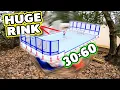 Hiding a Hockey Rink in the Woods!