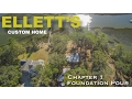 Ellett Custom Home - Foundation Pour