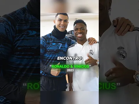 Por que Vinicius Jr copia as comemorações de Ronaldo🧐😱ll #shorts #ronaldo