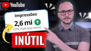 😱 Essa estatística do YouTube NÃO SERVE pra NADA!