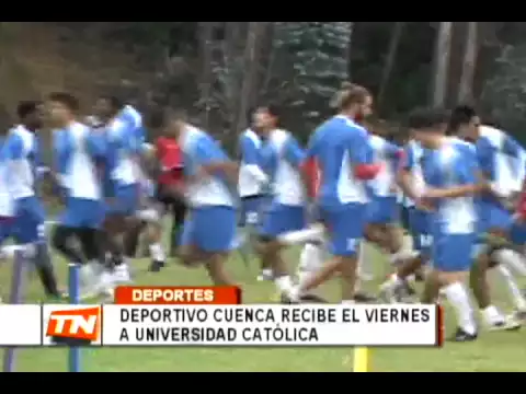 Deportivo Cuenca recibe el viernes a Universidad Católica