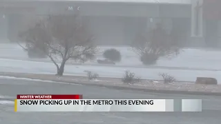 Winter weather causes a mess on Albuquerque roads