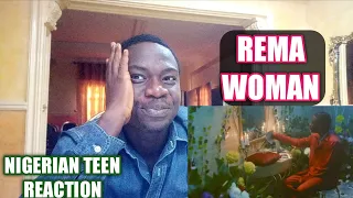 nigerian reaction to rema woman official music video 