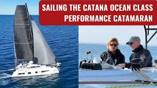 SAILING CATANA PERFORMANCE BLUE WATER SAILING CATAMARAN IN FRANCE