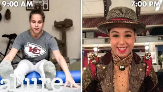 A Rockette s Entire Routine from Waking Up to Showtime Allure