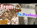 Painting a Rusty Refrigerator Washer and Dryer Guide RUST-OLEUM Appliance Epoxy Piant