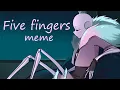 Download Lagu ☆Five fingers meme☆ Undertale AU Lust Sans