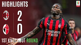 ميلان 2 0 باري ملخص المباراة كأس إيطاليا 2025 26 