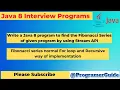 Write a Java 8 program to find the Fibonacci Series of given program by using Stream API