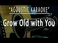 Download Lagu Grow old with you - Adam Sandler (Acoustic karaoke)