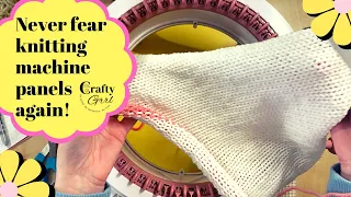 Tips for Perfect Panels on a circular knitting machine