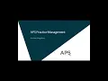 APS PM - Outlook Integration