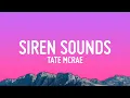 Download Lagu Tate McRae - Siren sounds (Lyrics)