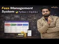 Fees Management System using Python Python Projects for Resume