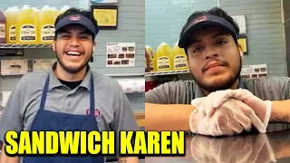 Male-Karen Jersey Mike s Worker DISRESPECTS Black Customer