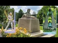 Famous Graves of Cave Hill Cemetery Colonel Sanders Muhammad Ali in Louisville Kentucky