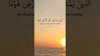 وعباد الرحمن الذين يمشون على الأرض هونا ماتيسر من سورة الفرقان بصوت القارئ خالد الجليل 