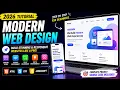 Modern Web Design Tutorial 2026 Build Stunning Responsive Websites with HTML CSS JavaScript