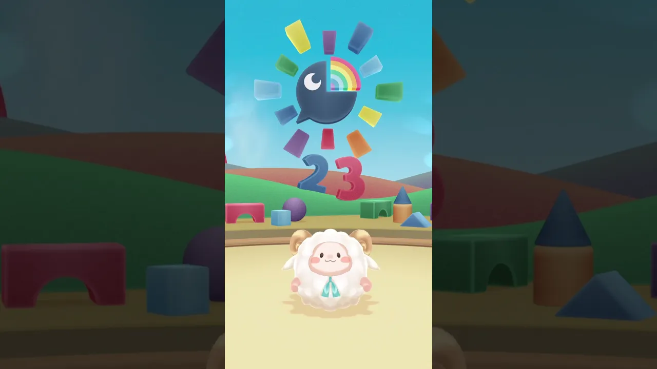 【踊るの⁉】🐏🌈ひつじのめいさんが #にじさんじ体操第一 #踊ってみた #shorts #vtuber #にじさんじ #来栖夏芽
