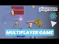 Build a 3D Multiplayer Mobile Shooter Game with Playroom and React Three Fiber