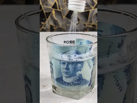 Canadian Dollar in Bleach🤔😱|| #shorts #shaktikeshorts @shaktikeshorts
