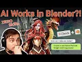 Blender AI Tutorial:  EASY Create 3D Scene \u0026 Models with ZERO Skills
