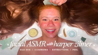 Harper Zilmer s first ASMR Sleep Facial