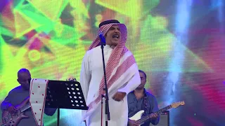 عبدلله بالخير حفل العيد الوطني في القرية العالمية ٢٠١٧ موال نخل بو عوشه واغنية علايه دندنها