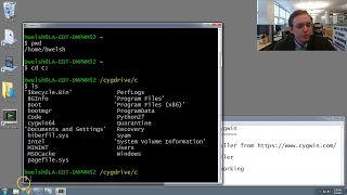 How to install Cygwin on Windows SCREENCAST