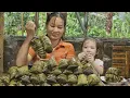 Download Lagu Making Black Banh Chung with My Daughter | Traditional Vietnamese Rice Cake for the Market