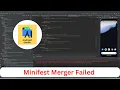 Android Studio Manifest Merger Failed After Update