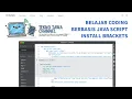 Dasar Pemrograman Java Script Install Aplikasi Brackets - Membuat helloword html