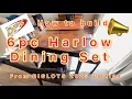 How to build a Harlow 6pc dining set from Biglots