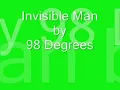 Invisible man by 98 Degrees