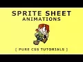 CSS Sprite Sheet Animation - CSS Image Sprite Animations With steps Function