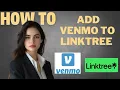 How to add Venmo to Linktree I DOUBLE Z