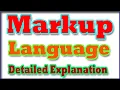 Markup Language What is Markup Language Detailed Explanation - English