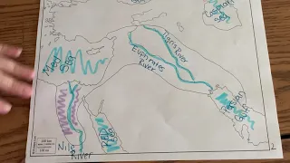 Fertile Crescent Map