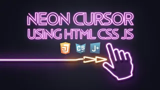 Create a Stunning Neon Glow Cursor Effect with CSS JavaScript