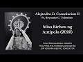 Download Lagu MISA BIRHEN NG ANTIPOLO by Alejandro D. Consolacion II and Reynante U. Tolentino