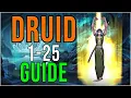 Starsurge LVL 1 Phase One Druid 1-25 Leveling Guide SoD WoW