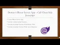 Dotnet 6 Blazor Server Web App Tutorial 4 - Call Javascript
