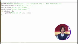 Grade 7th Python - Simple Calculator Using Conditional Statements