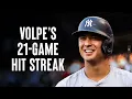EVERY Hit from Volpe s 21-Game Hitting Streak NEW YORK YANKEES 2024