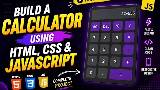 Calculator Project Using HTML CSS JavaScript Beginner Friendly