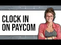 How to Clock In on Paycom 2025 Only Way