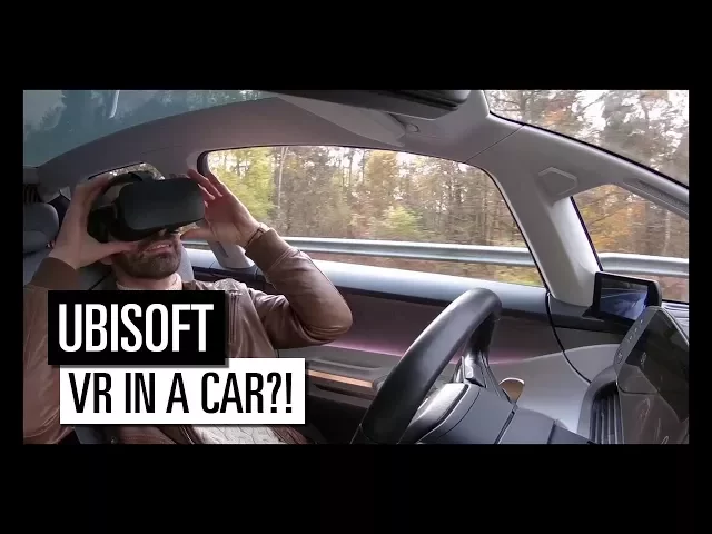 Ubisoft's VR for Renault's Autonomous Car