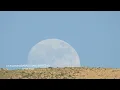 Moonrise today