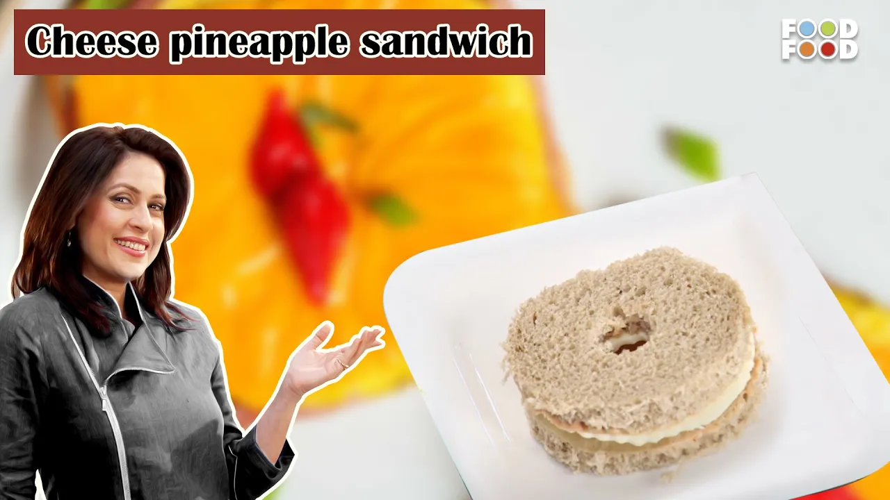          Cheesy Pineapple Sandwich: A Fun Twist on Sandwich for Kids