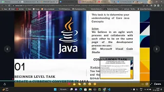 Task-1 -Currency Converter in java LetsGrowMore Java Developer Internship